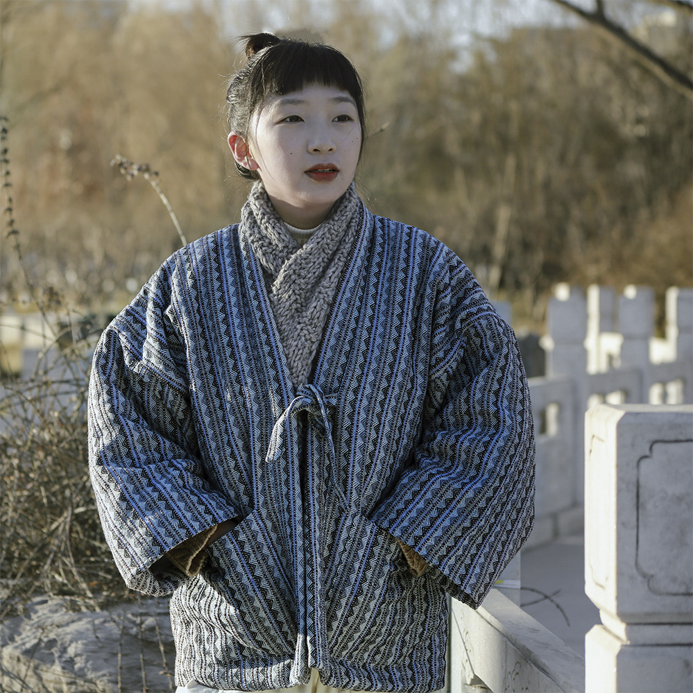 Traditional Winter Japanese Clothing - Retro Style Women's Winter Cotton Liner