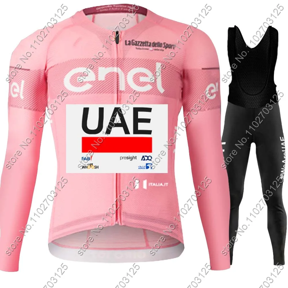 Winter Clothing Uae - Team UAE Cycling Jersey 2024 Set
