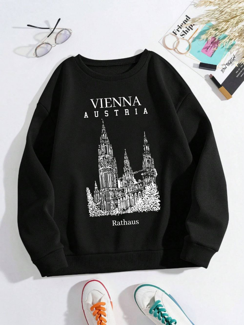Vienna Austria Rathaus Print W - Winter Clothing Vienna incelemesi ve fiyatı