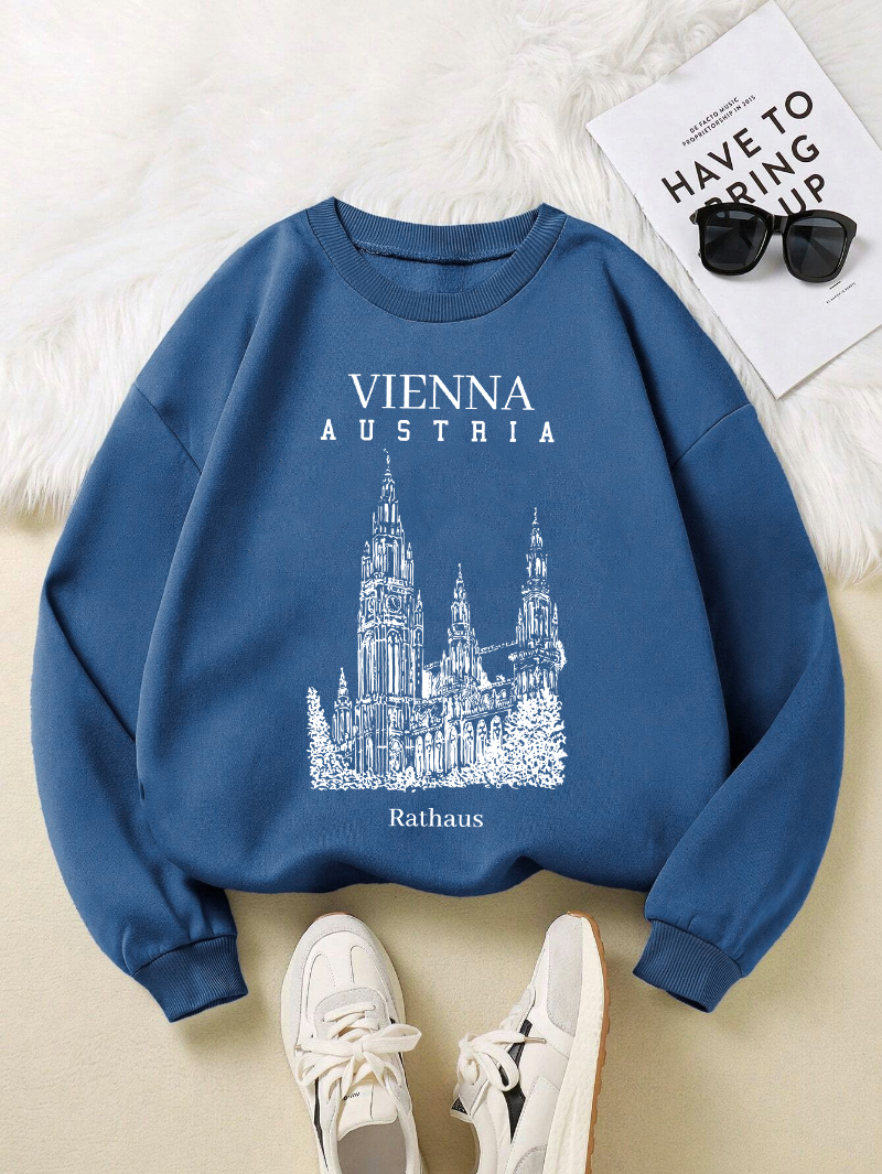 Vienna Austria Rathaus Print W - Winter Clothing Vienna incelemesi ve fiyatı