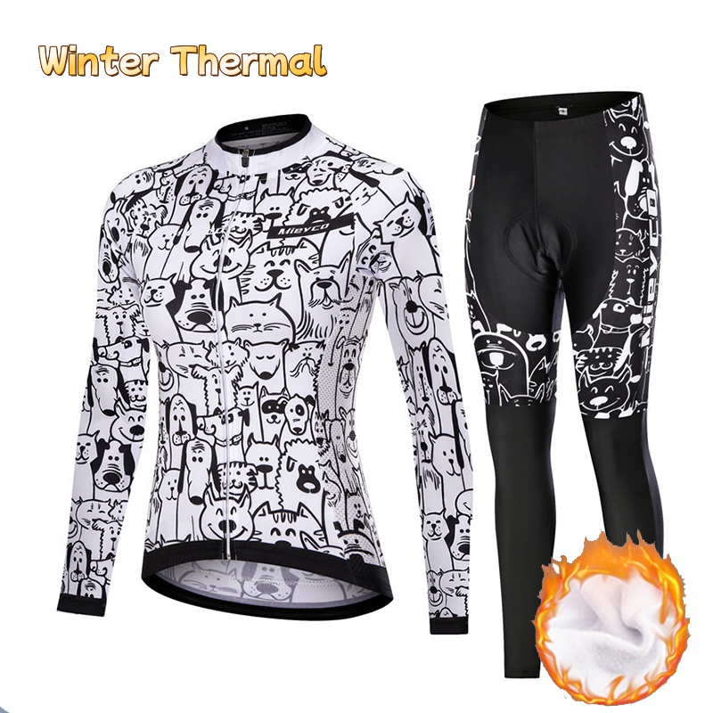 Women's Warm Cycling Jersey Se - Winter Clothing Women Sale incelemesi ve fiyatı