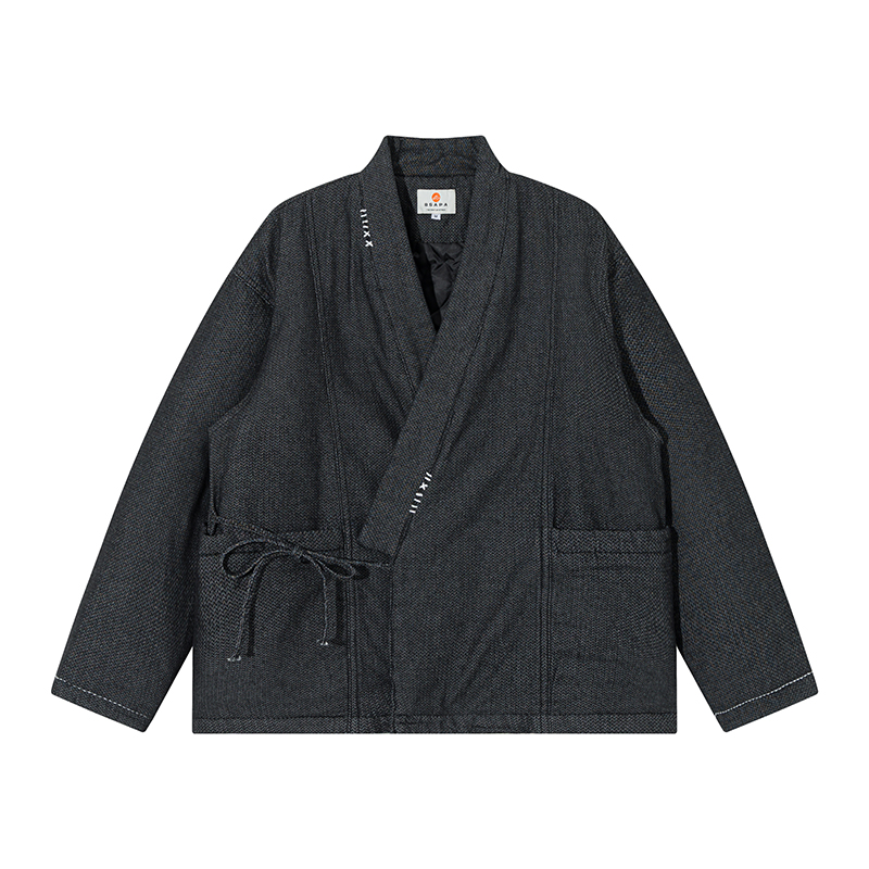 Winter Japanese Style Blue Kim - Traditional Winter Japanese Clothing incelemesi ve fiyatı