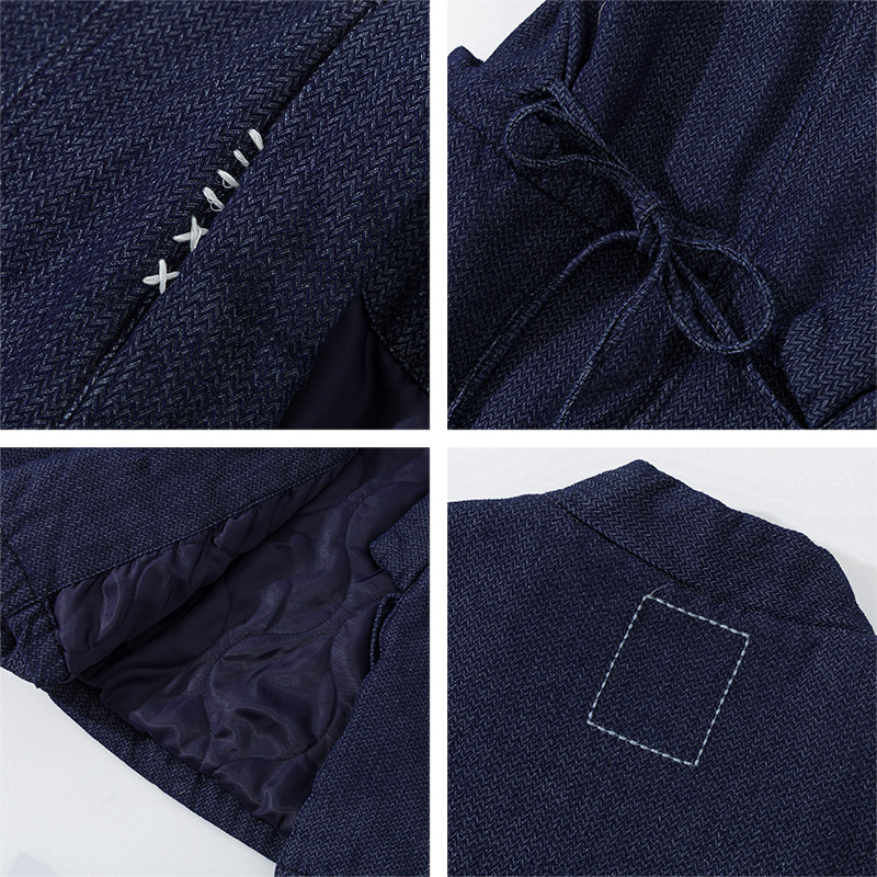 Winter Japanese Style Blue Kim - Traditional Winter Japanese Clothing incelemesi ve fiyatı