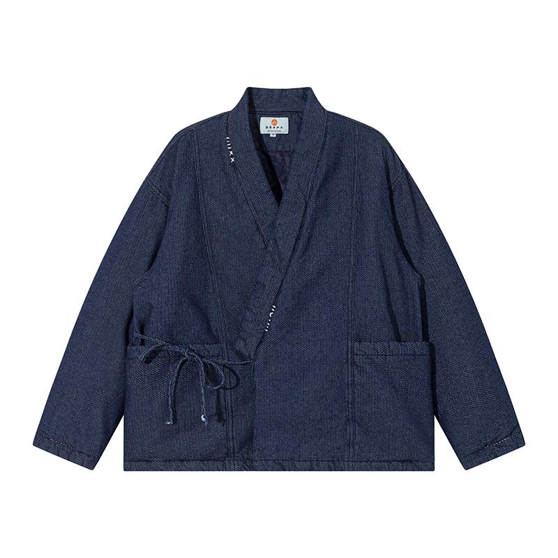 Winter Japanese Style Blue Kim - Traditional Winter Japanese Clothing incelemesi ve fiyatı