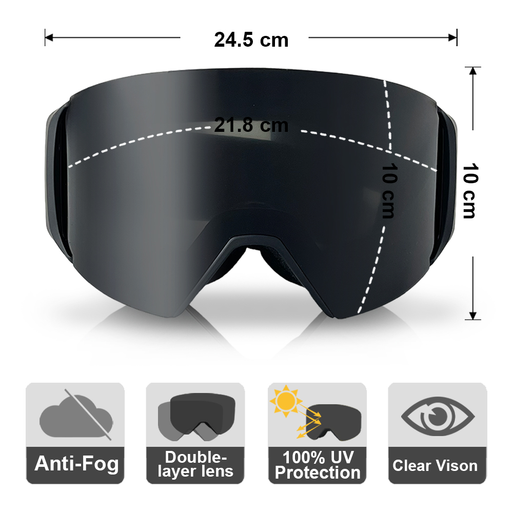 Professional Ski Glasses Men W - Snow Goggle Uv incelemesi ve fiyatı