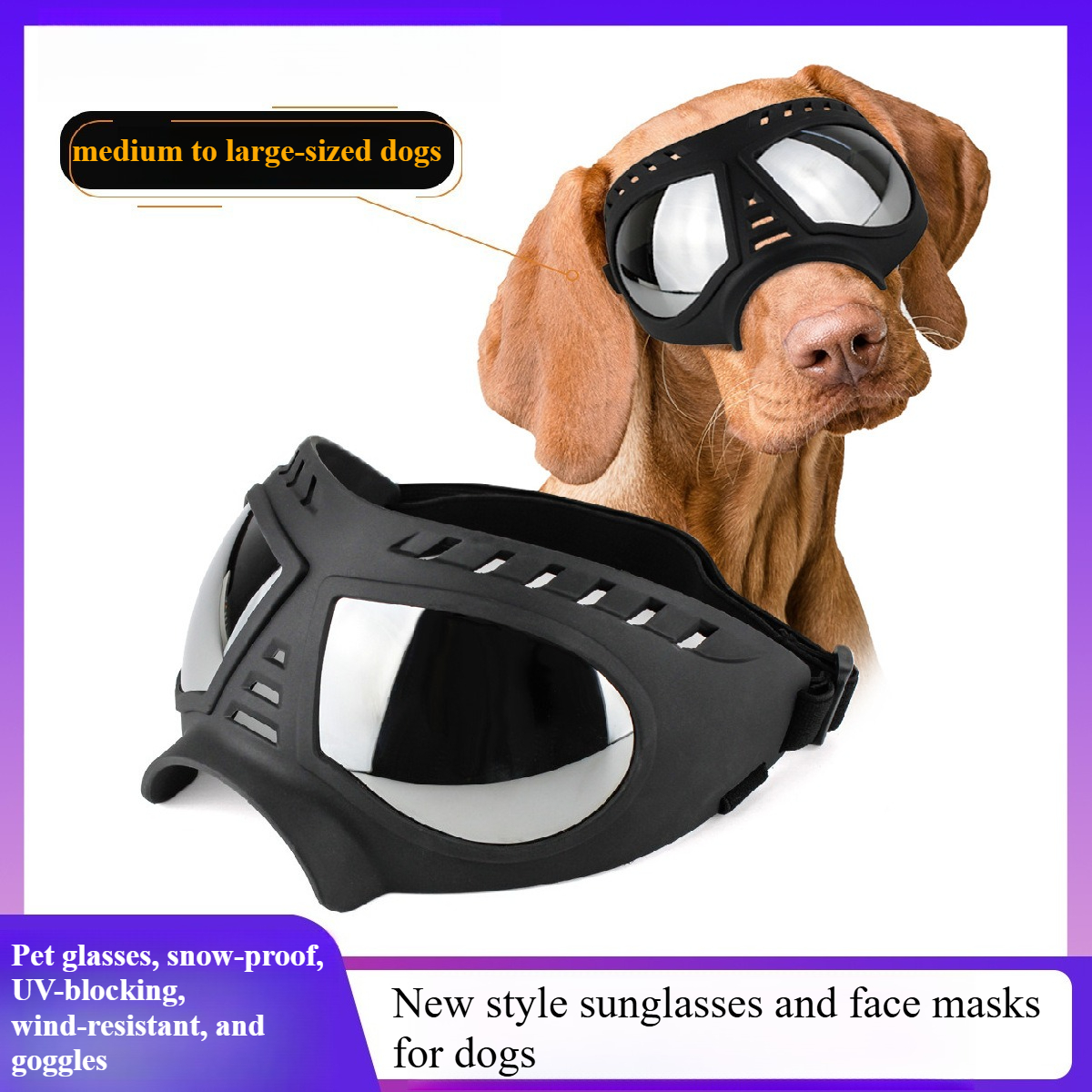 Pet Glasses for Medium Large-s - Snow Goggle Uv incelemesi ve fiyatı