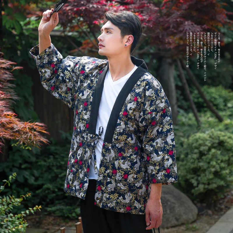 Kimono Winter Haori Men Japane - Traditional Winter Japanese Clothing incelemesi ve fiyatı