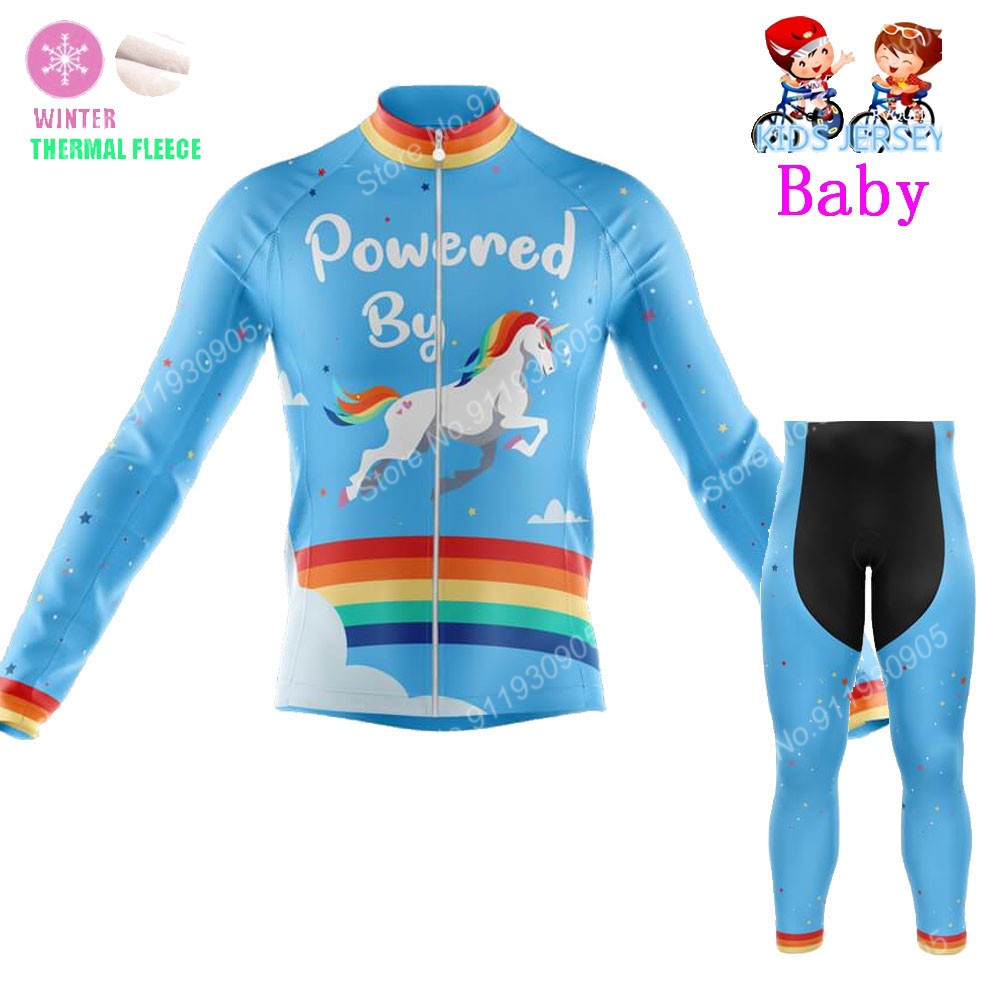 2022 Kids Unicorn Cycling Jers - Winter Clothing Kids Sale incelemesi ve fiyatı