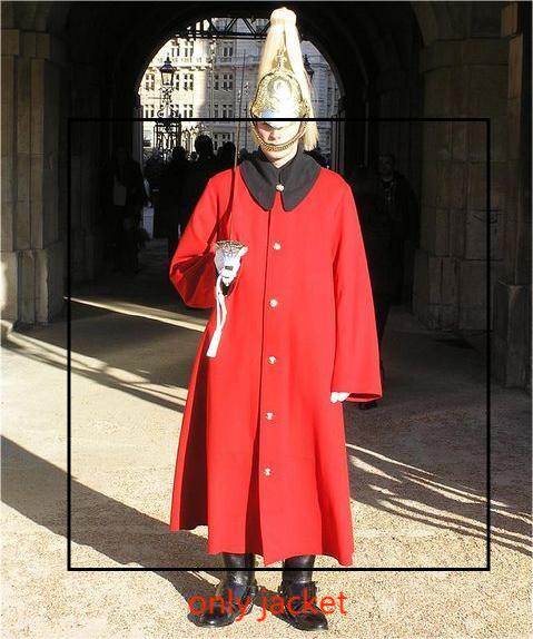 British War Horse Guard Jacket - Winter Clothing For Men incelemesi ve fiyatı