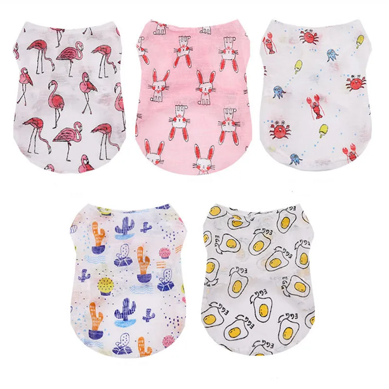 5 Colors Summer Lovely Cartoon - Winter Clothing For Dogs incelemesi ve fiyatı