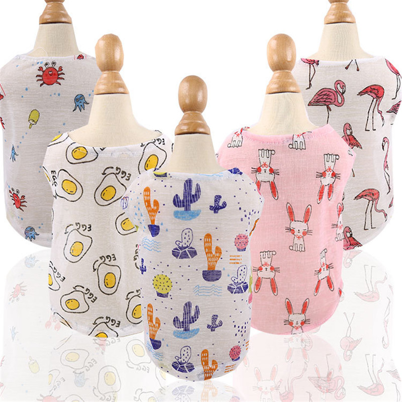 5 Colors Summer Lovely Cartoon - Winter Clothing For Dogs incelemesi ve fiyatı