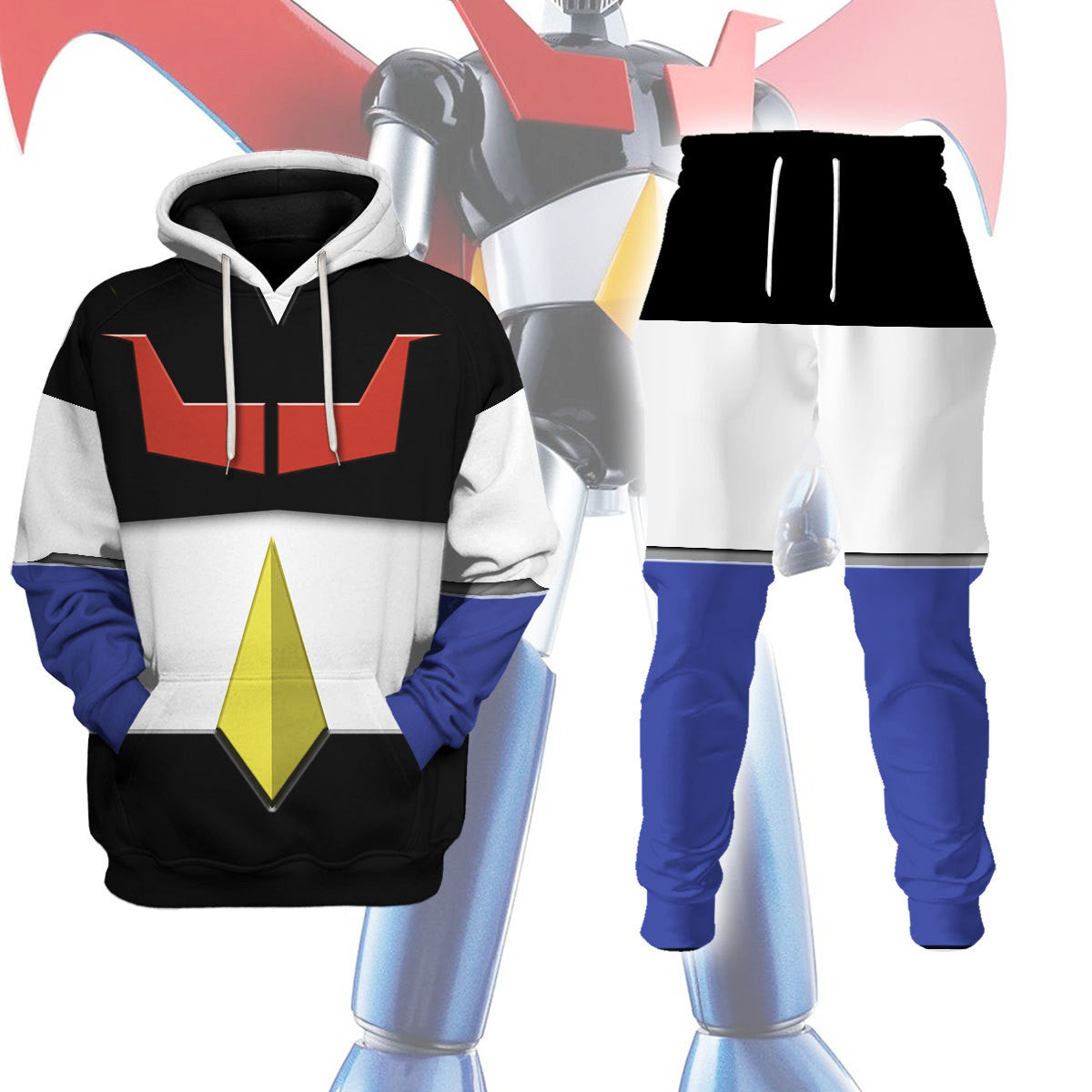 Anime Mazinger Z Cosplay 3D Pr - Winter Clothing For Men incelemesi ve fiyatı