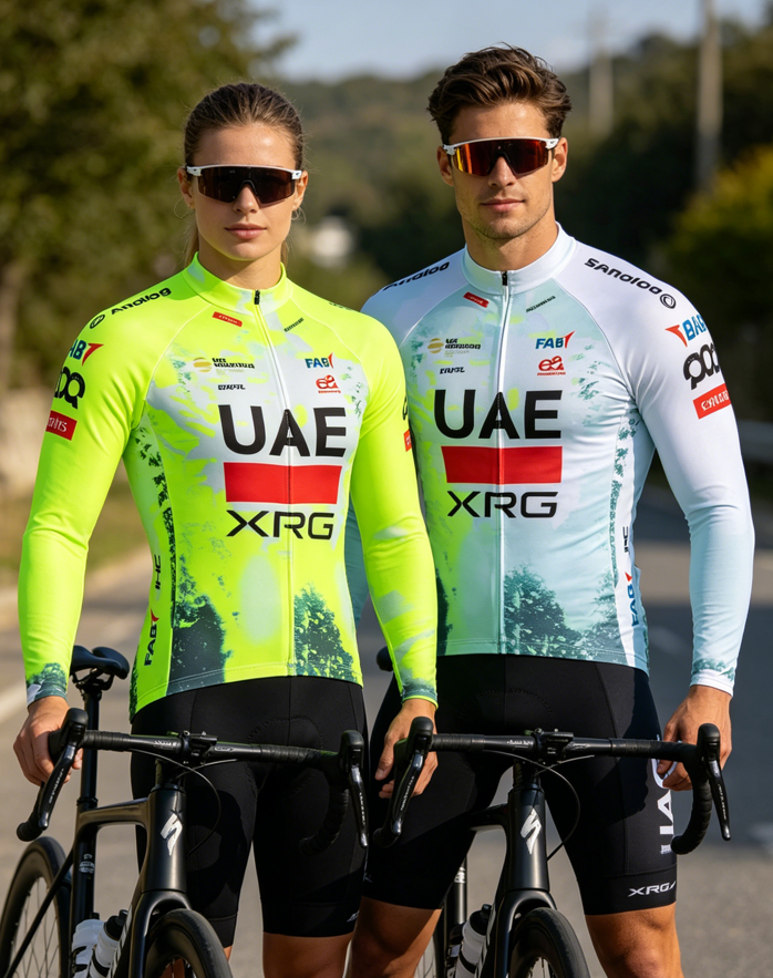Fluor Yellow  Cycling Jersey W - Winter Clothing Uae incelemesi ve fiyatı