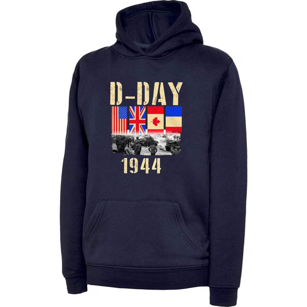 D-Day Hoodie Normandy Landings - Winter Clothing Uk incelemesi ve fiyatı
