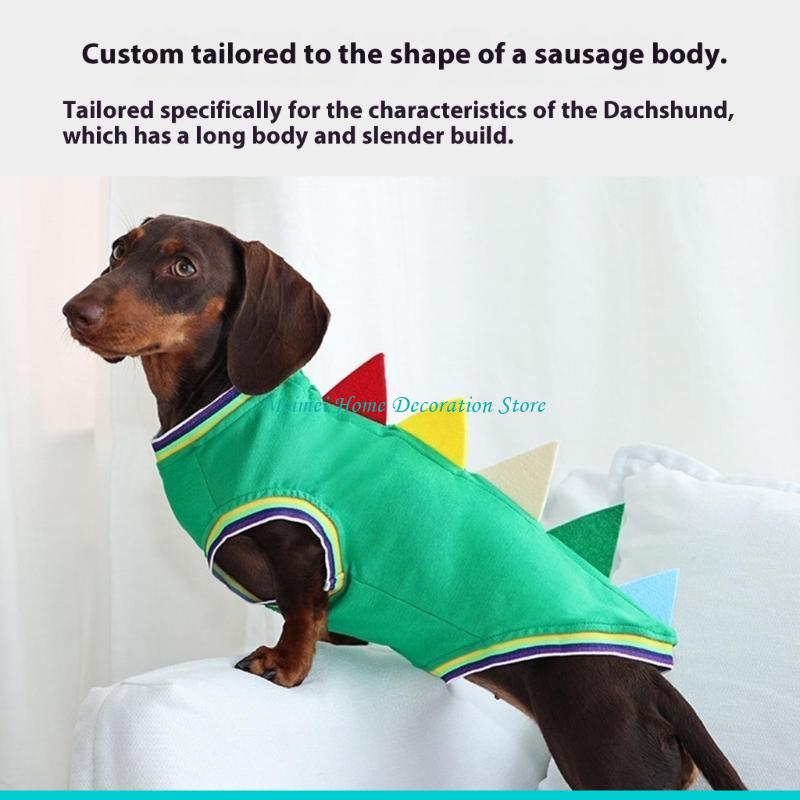 H7BF Dachshund Dinosaur Theme  - Winter Clothing For Dogs incelemesi ve fiyatı