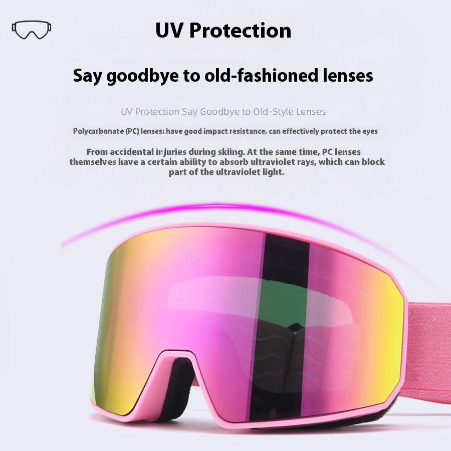 Ski Goggles Dual-Layer Anti-Fo - Snow Goggle Uv incelemesi ve fiyatı