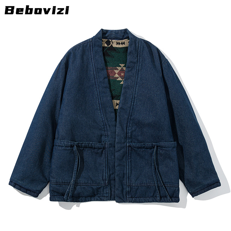 Fashion Vintage Reversible Coa - Traditional Winter Japanese Clothing incelemesi ve fiyatı