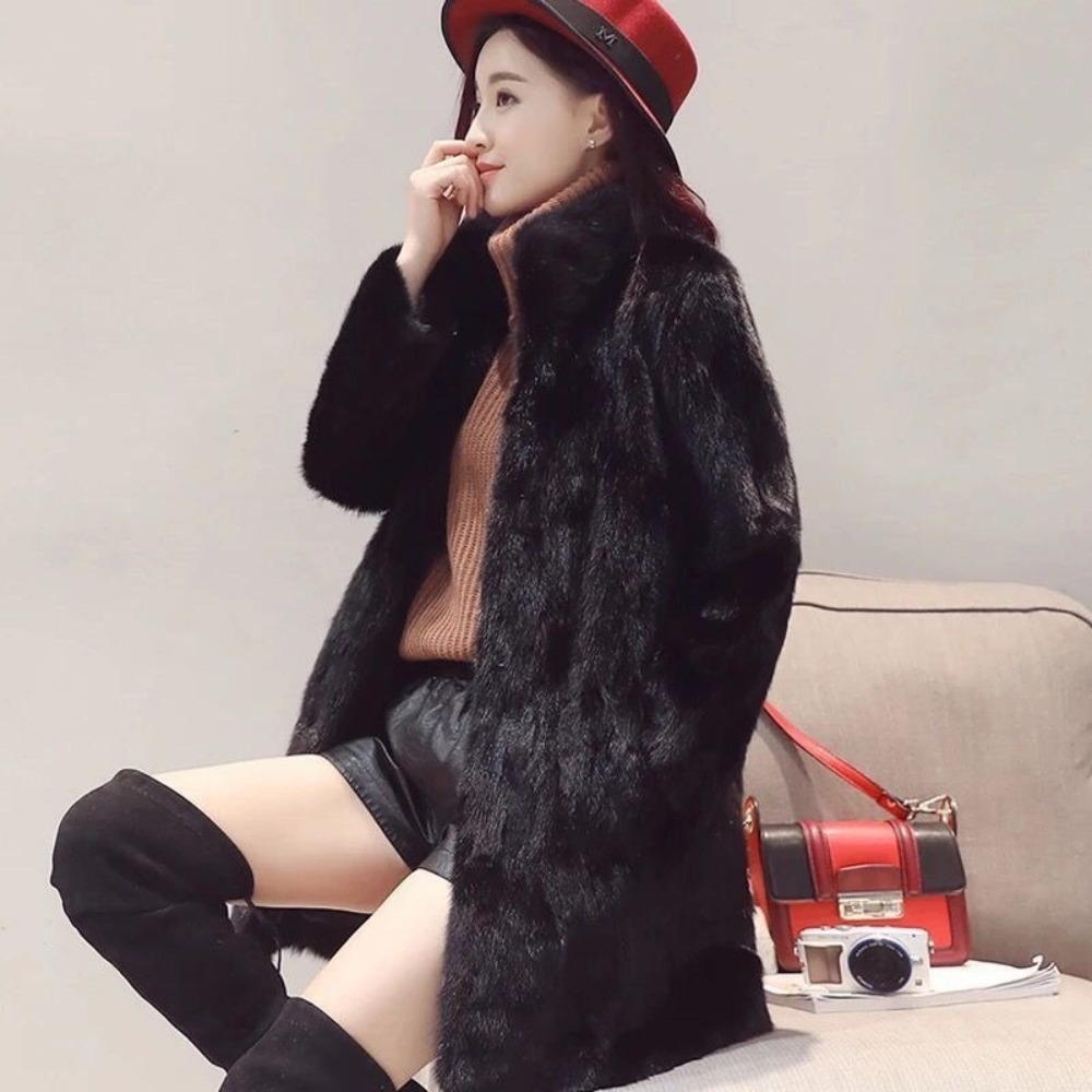 Hot Sales Women Natural Mink F - Winter Clothing Women Sale incelemesi ve fiyatı