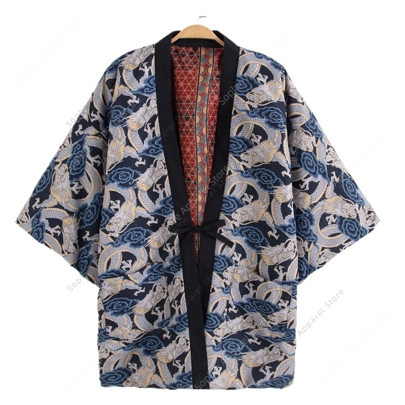 Autumn Winter Japanese Dragon  - Traditional Winter Japanese Clothing incelemesi ve fiyatı