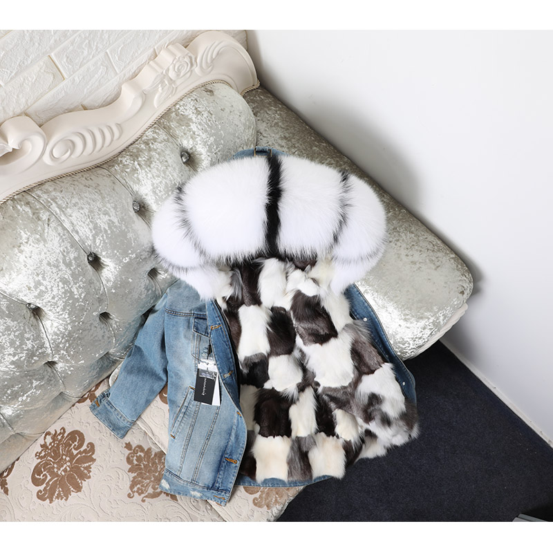MAOMAOKONG Natural Fur Collar  - Winter Clothing For Dogs incelemesi ve fiyatı
