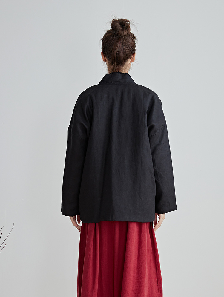 Chinese Style Cotton Outwear B - Traditional Winter Japanese Clothing incelemesi ve fiyatı