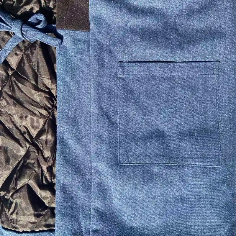 Men Women Denim Hanten Jacket  - Traditional Winter Japanese Clothing incelemesi ve fiyatı