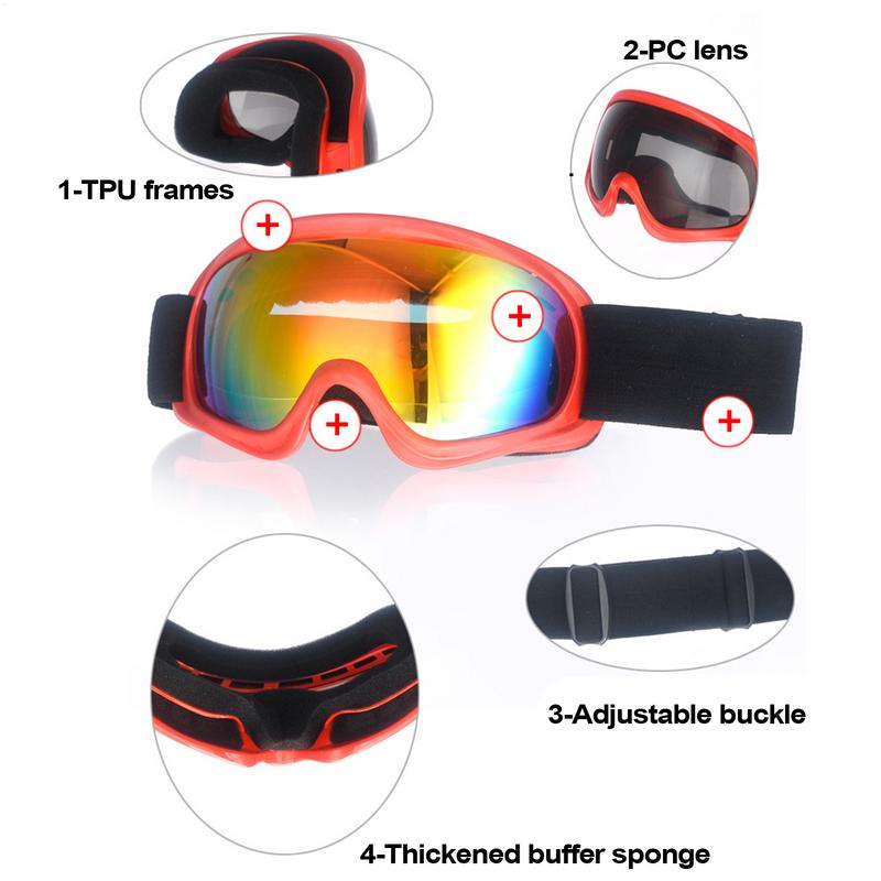 Kids Ski Goggles With UV Prote - Snow Goggle Uv incelemesi ve fiyatı