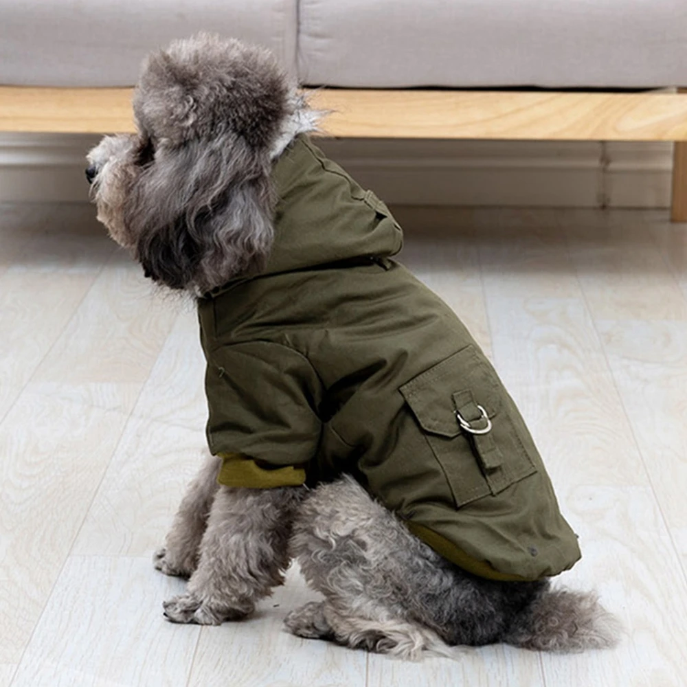 Winter Thickened Dog Pet Hikin - Winter Clothing For Dogs incelemesi ve fiyatı