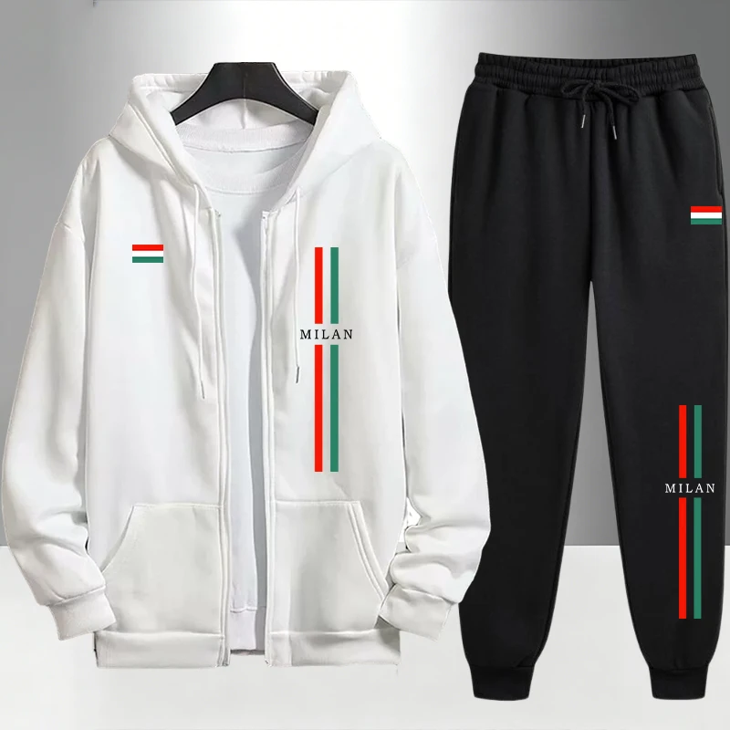 2026 Italy Printed Men's Set Z - Winter Clothing For Men incelemesi ve fiyatı