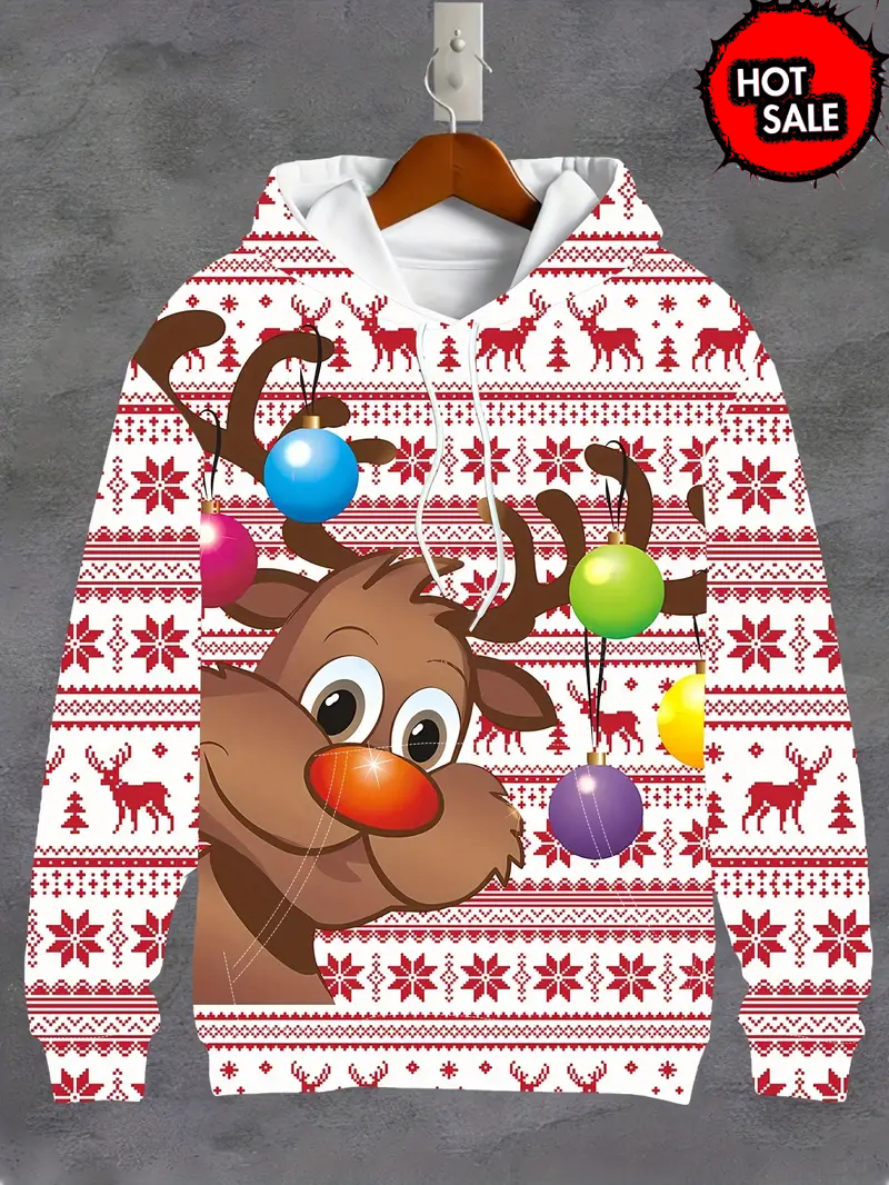 Christmas Unisex Hooded Sweats - Winter Clothing Kids Sale incelemesi ve fiyatı