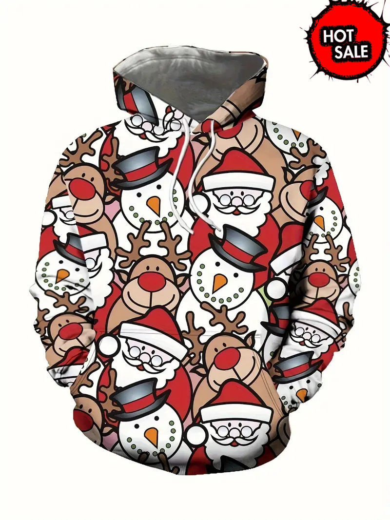 Christmas Unisex Hooded Sweats - Winter Clothing Kids Sale incelemesi ve fiyatı