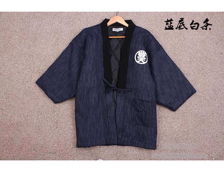 Hanten Jacket Men Padded Cotto - Traditional Winter Japanese Clothing incelemesi ve fiyatı