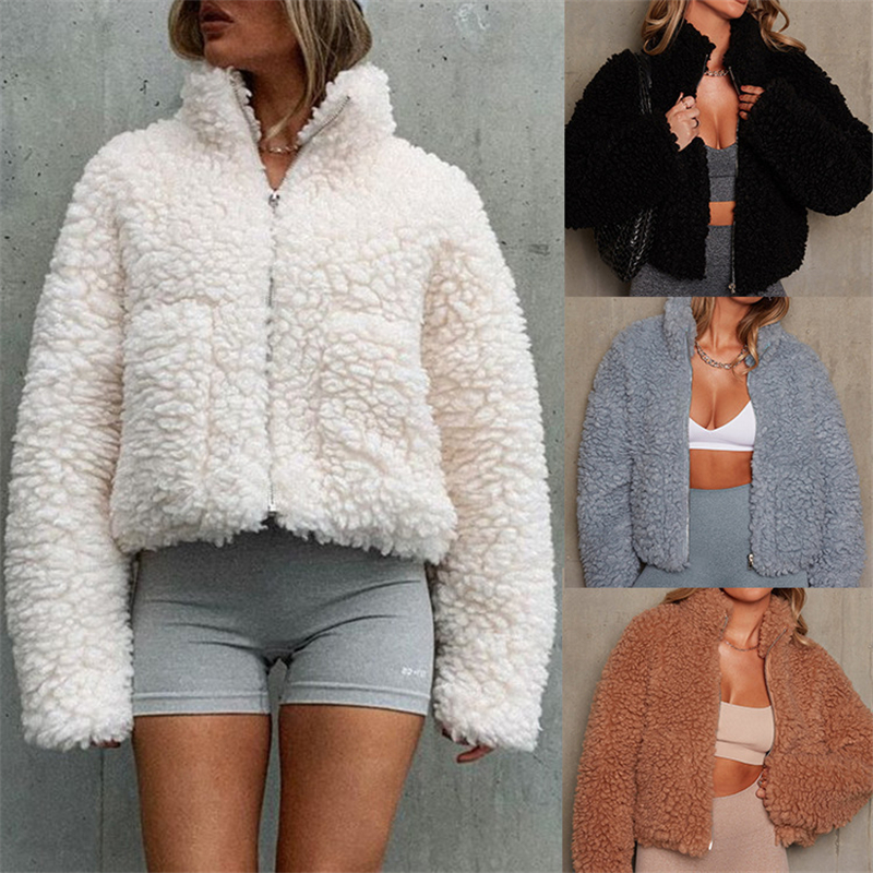 Winter Lamb Wool Short Coat Fo - Winter Clothing Offer incelemesi ve fiyatı