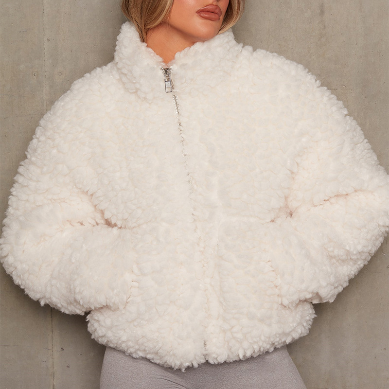 Winter Lamb Wool Short Coat Fo - Winter Clothing Offer incelemesi ve fiyatı