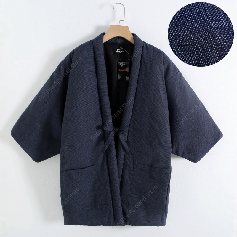Winter Hanten Men Jacket Japan - Traditional Winter Japanese Clothing incelemesi ve fiyatı