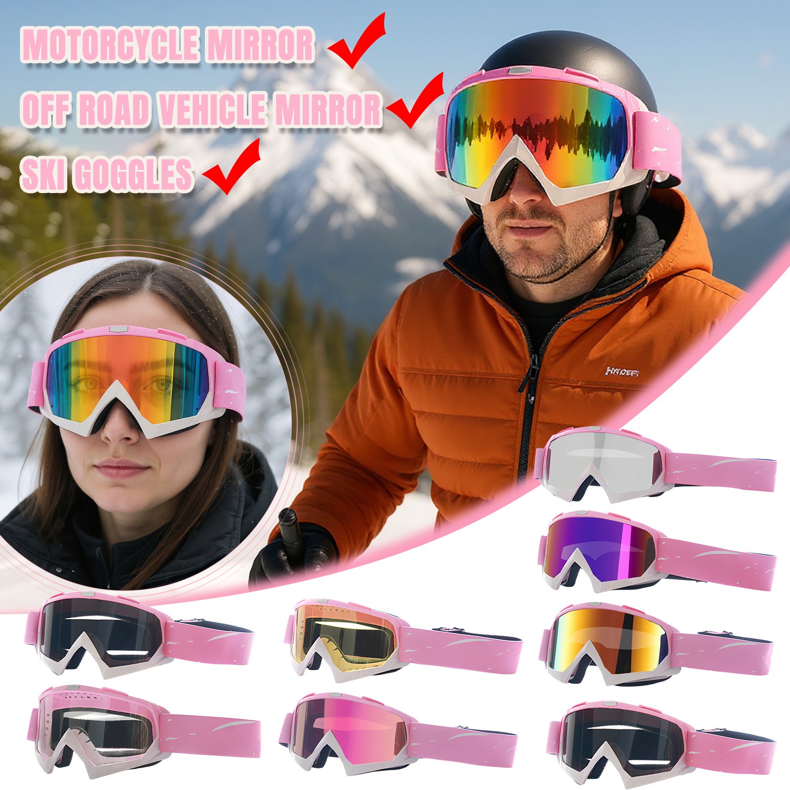 Windproof Snow Proof Uv Proof  - Snow Goggle Uv incelemesi ve fiyatı